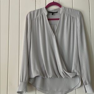 Light blue blouse with dainty gems